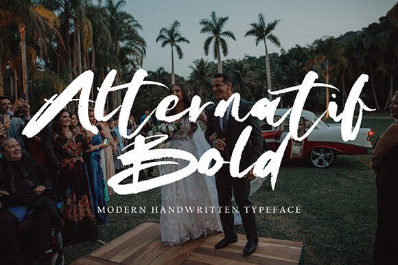 Alternatif Bold: A Sweet Script Font for Editorial Design and Digital Publishing