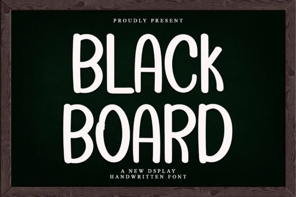 Black Board: A Handwritten Font for Impactful Digital Marketing