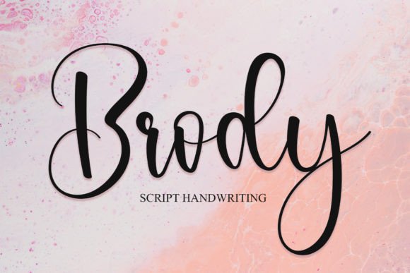 Brody: A Handwritten Font That Elevates Campaign Typography