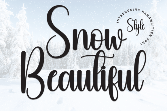 Choosing Snow Beautiful: A Web Designer’s Story with a Handwritten Font