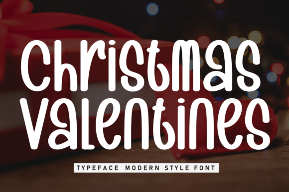 Christmas Valentines: A Handwritten Display Font for Warm Editorial Design