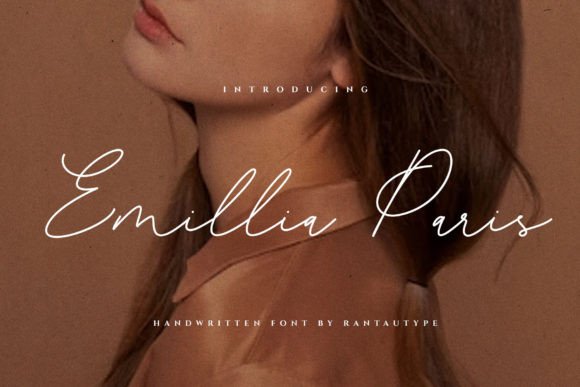 Emillia Paris: A Handwritten Font That Elevates Small Business Branding