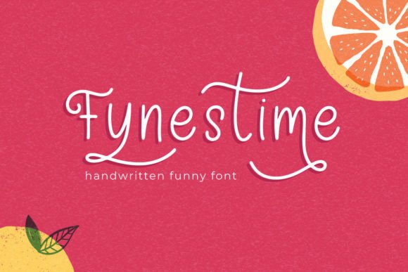 Fynestime: A Handwritten Font That Elevates Web Typography