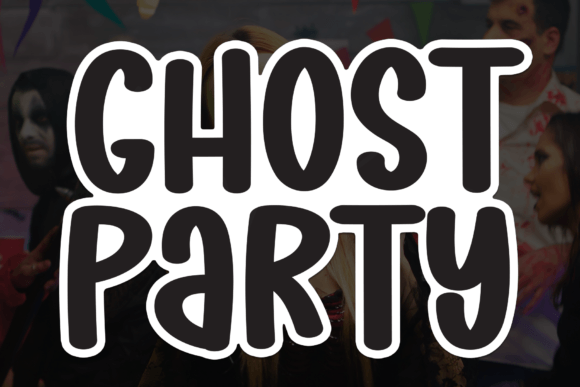 Ghost Party: A Handwritten Font That Elevates Small Business Branding