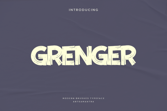 Grenger: A Handwritten Font That Brings Personality to Your Handmade Designs