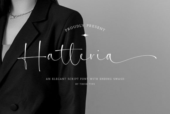Hatteria: A Fresh Handwritten Font for Modern Branding Projects