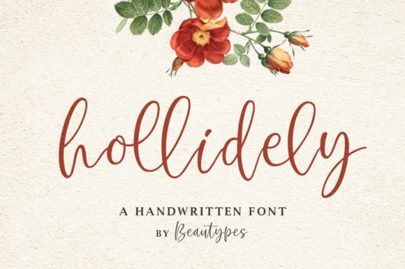 Hollidely: A Fresh Handwritten Font for Makers and Creative Sellers