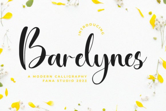 How Barelynes Script Font Elevates Small Business Branding