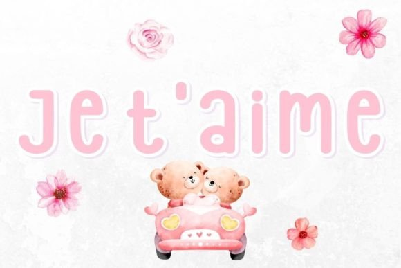 Je T Aime: A Romantic Script Font That Elevates Your Brand