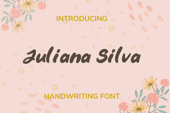 Juliana Silva: A Playful Script Font for Whimsical Brand Identities
