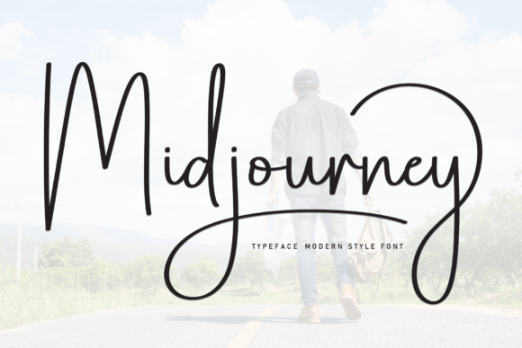 Midjourney: A Script Font That Elevates Business Branding