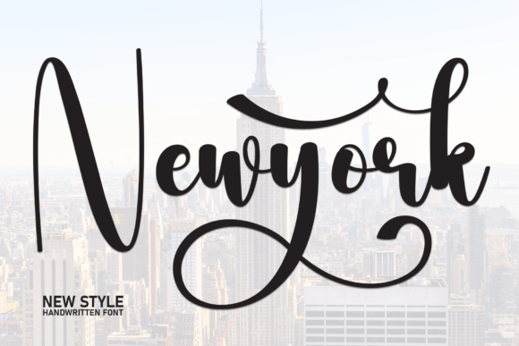 Newyork: A Handwritten Font That Elevates Editorial Design