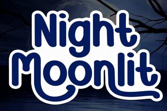 Night Moonlit: A Timeless Handwritten Font for Makers and Creative Sellers
