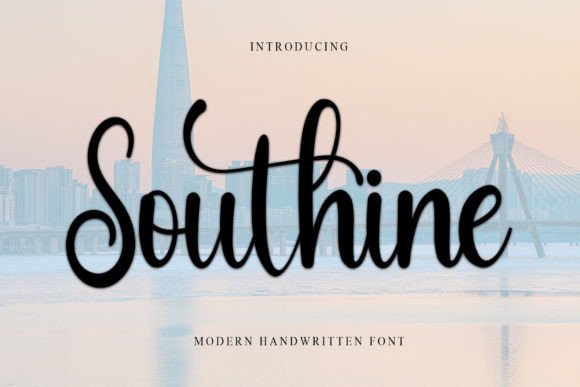 Southine: A Stylish Handwritten Font for Modern Web Design Projects