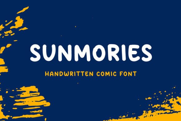 Sunmories: A Minimalist Handwritten Font for Consistent Branding